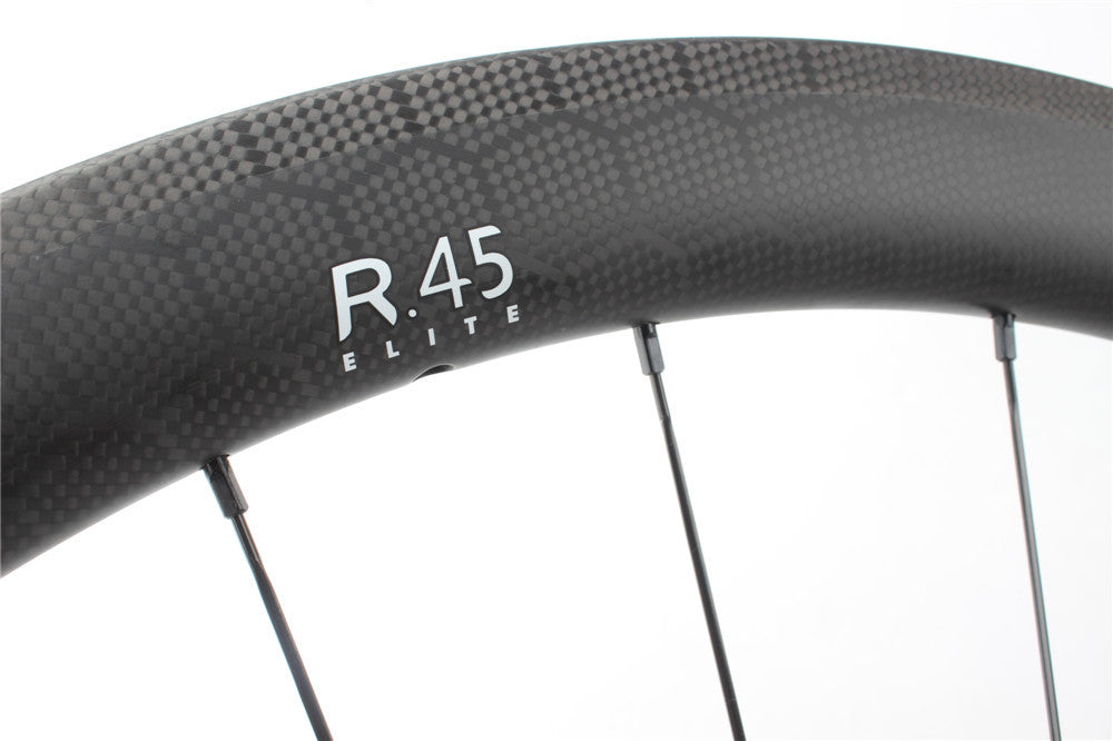 CARBON BIKE WHEELS - ELITE - R.45