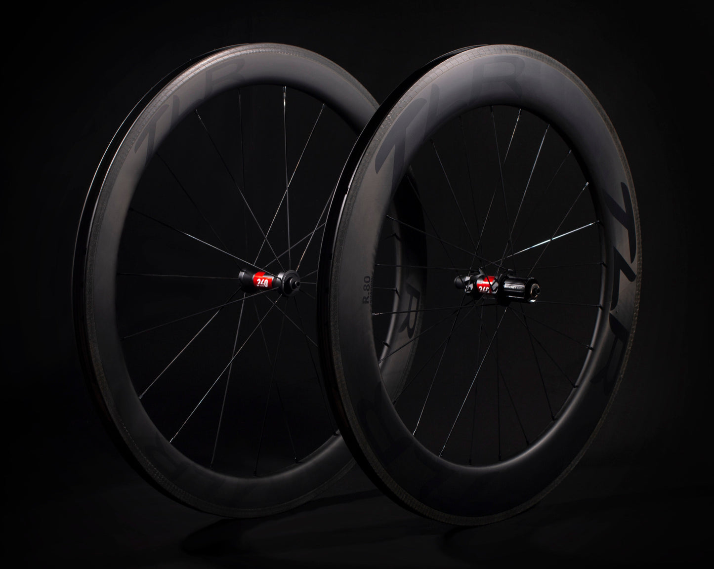 CARBON BIKE WHEELS - ELITE - R.55 / R.80 TT Combo