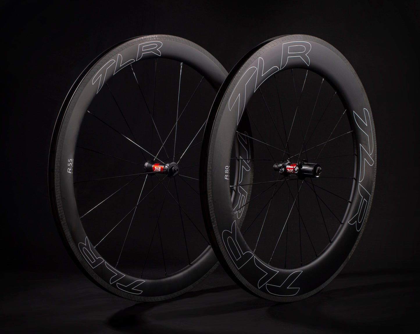 CARBON BIKE WHEELS - ELITE - R.55 / R.80 TT Combo